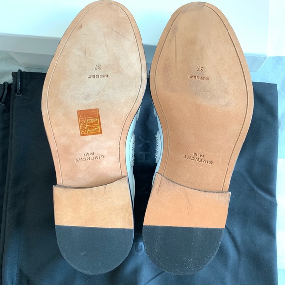 GIVENCHY Prue Leather Studded Buckle Ankle Boot - Picture 7 of 8